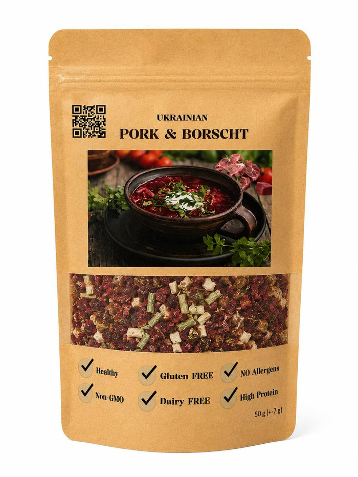 Dried Ukrainian Pork & Borscht