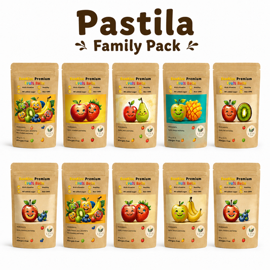 Pastila Family Pack — 10 Fruit Rolls