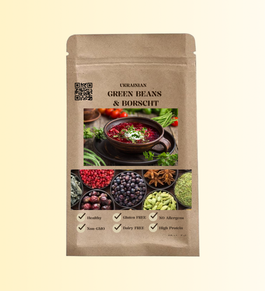 Dried Ukrainian Green Beans & Borscht