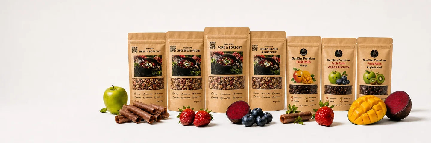 Live Taste family favourites range